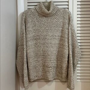 Andrew Spencer Vintage Turtleneck Sweater Womens Medium/Large Tan Color